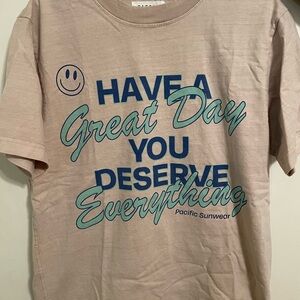 Graphic Tee with Positive Message